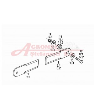 Cutit tocator combina 16031537